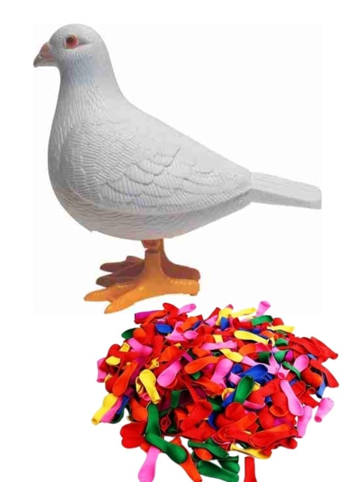YOOKO� (Pack of 1 Plastic Bird Figure Kids Toy, Key Start, Pigeon Tak Tak Sound + 50Pcs Baloon Free) (B0CZ4HRC1R) Amazon Price History, Amazon Price Tracker