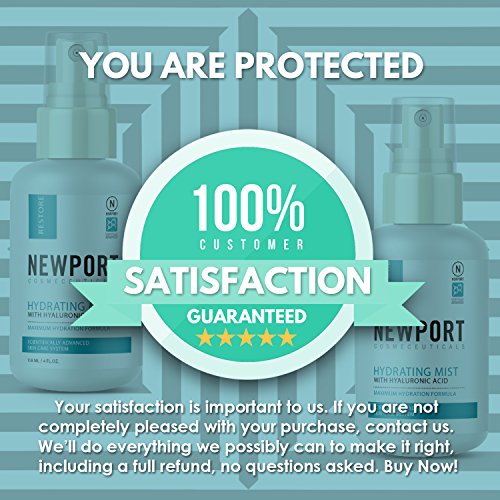 Face Toner Makeup Setting Spray with Aloe Vera, Vitamin C, Hyaluronic Acid - Pore Minimizer Hydrating Facial Mist BY NCI 4 Fl oz