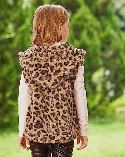 Image of Danna Belle Girls Full Zip Hoodie Fleece Jacket Sherpa Hoodie Coat Fall Winter Outwear 5-12Y