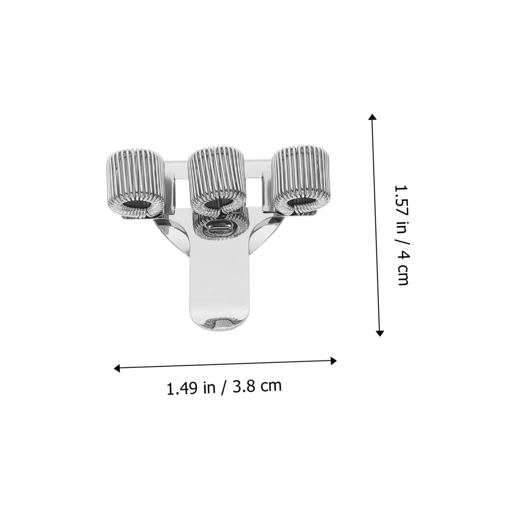 PLAFOPE 20pezzi Portapenna Metallo Con Clip Pocket Supporto Per Penne Da Scrivania Per Insegnanti Medici e Studenti