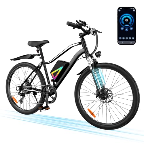 26" Electric Bike for Adults, 1000W Peak Motor, Max 70 Mile & 20Mph image 2