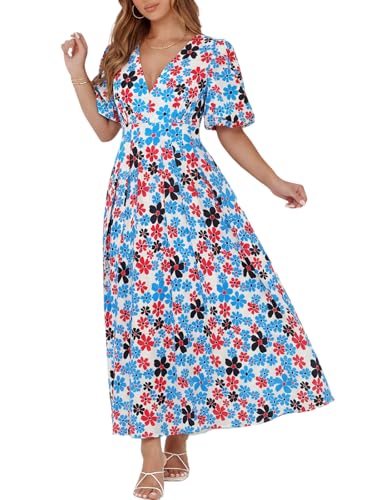 Image of Sissyaki Women's Floral Maxi Dress 2026 Summer Spring Wedding Guest Dress
