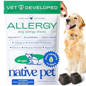 Native Pet Dog Allergy Chews –...