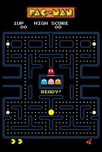POSTER STOP ONLINE Pac-Man - Gaming Poster (Maze) (Size: 24"