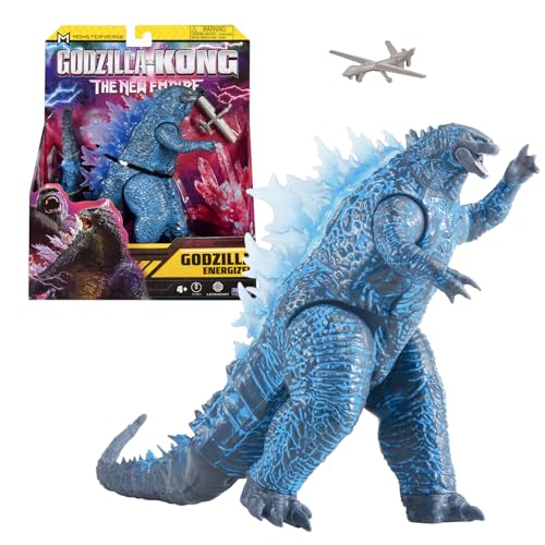 MonsterVerse Godzilla x Kong 2 - Figura articulada de 14 cm - Godzilla Energy - para niños a Partir de 4 años - MN303E