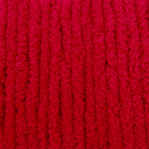 Image of Bernat Blanket Super Bulky Yarn, 5.3oz, Guage 6 Super Bulky, Cranberry (Pack of 2)