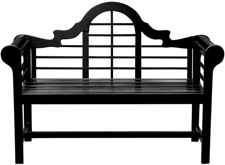 Achla Designs OFB-01 Lutyens Indoor/Outdoor Garden Bench, Natural, 4 ft