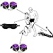 Purple Nylon 10 Piece Multifunctional Fashion Accessory, Slim and Dynamic, Showcasing Fashion Charm and Comfortable Sports Experience.