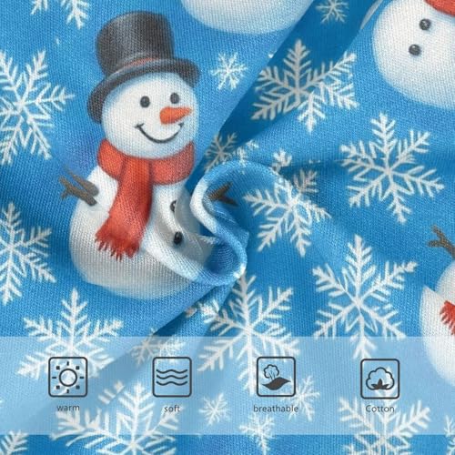 Joisal Flower Toddler Girls Underwear 2t Cotton Little Girl Panties Cheerful Snowmen Red Black Underpants Briefs3