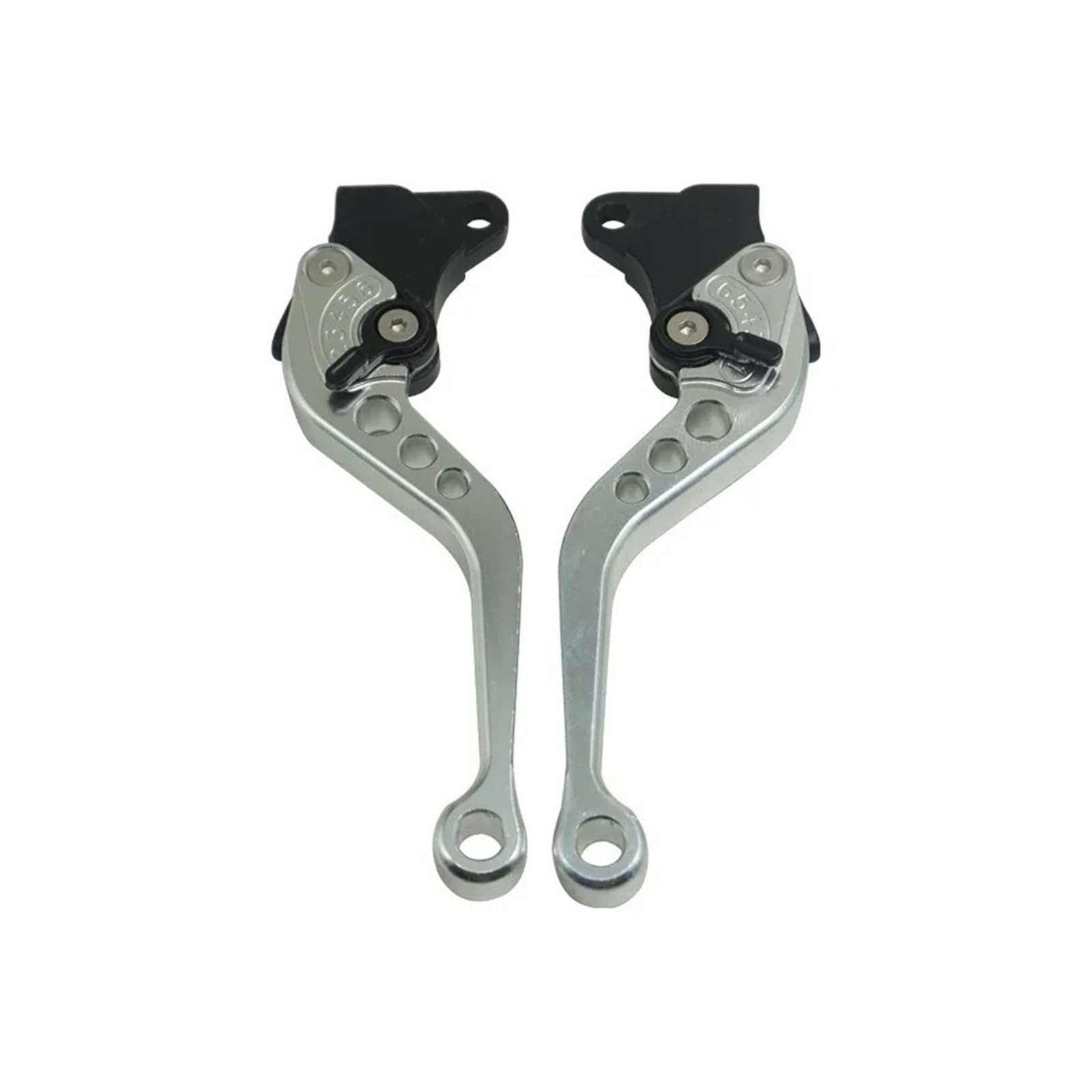 MBPBVRVAF Handlebar Clutch Brake for CG125 Motorcycle CNC Adjustable Handlebar Set Clutch Drum Brake Lever Handle Motorbike Modification Adjustable Clutch Leve
