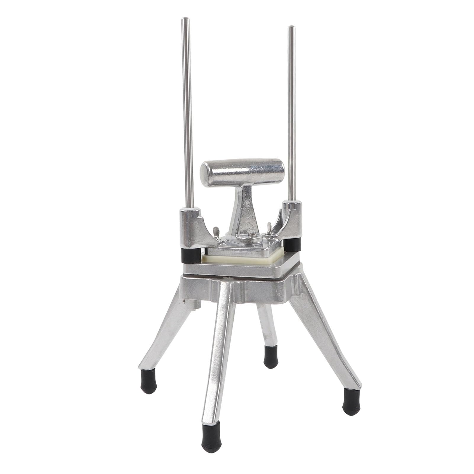 Haofy Picadora de Frutas y Verduras Multifuncional de Alta Resistencia, Cortadora de Frutas Comercial con Cuchillas de 8 Piezas para Cocinas, Acero Inoxidable, Aleación de Aluminio