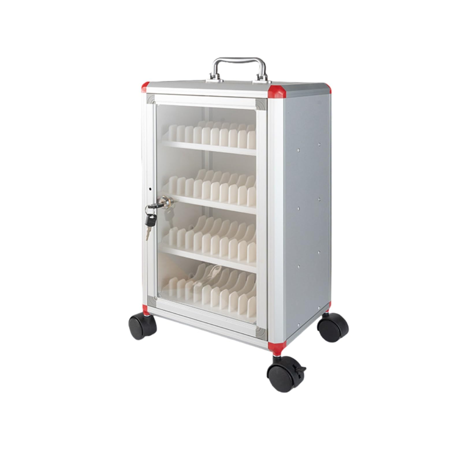 Armadietto per cellulari con serratura, contenitore a parete con serratura a combinazione, armadietto in acrilico autoportante con tasche per aula, ufficio, palestra, fabbrica (12 scomparti)