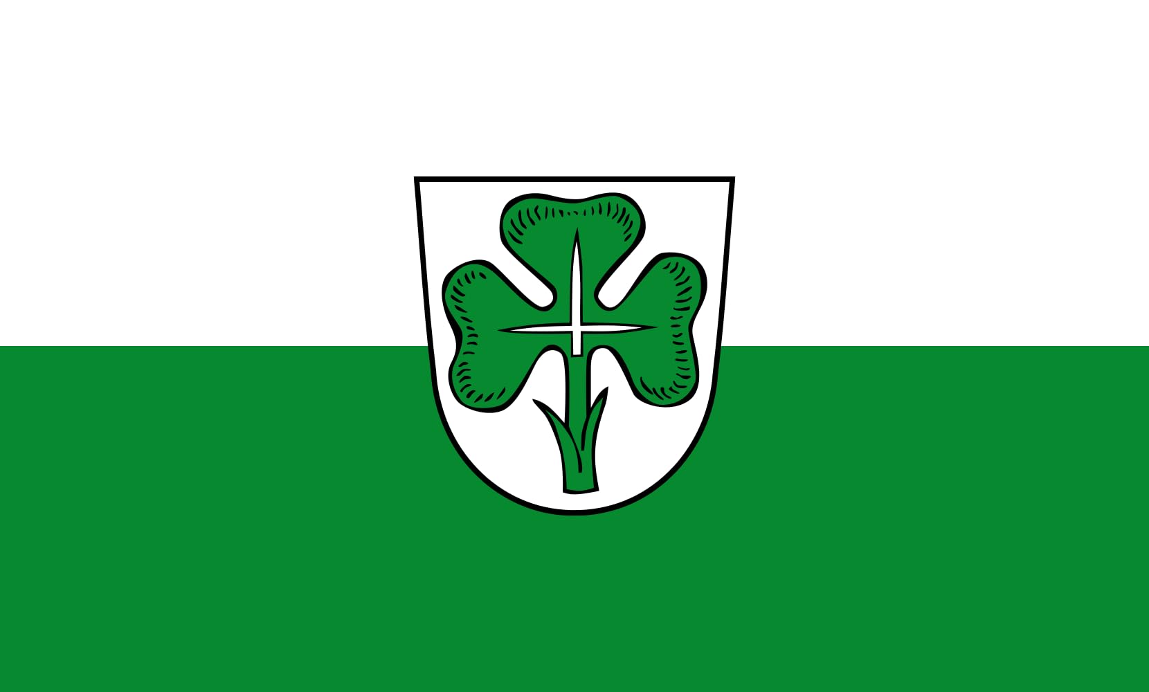 Drapeau Large Fürth grand drapeau paysage 1.35m² pour décoration de jardin