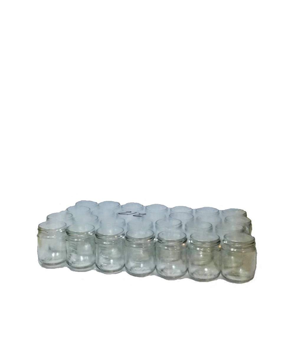48 Vaso ml 212 diametro 63 venduto in confezioni da 2x24 pezzi completi di tappo twist off