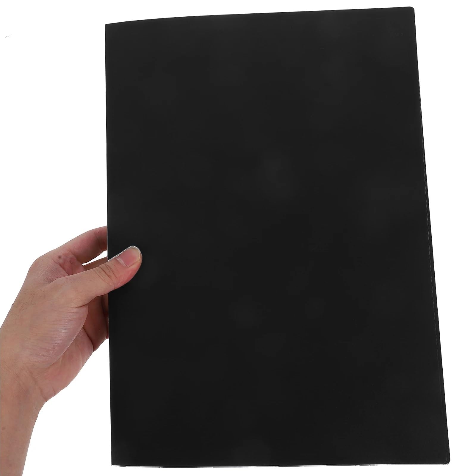 3PCS 20 Pockets Folder Black Presentation Book Für Mappe/Portfolio | With Clear Page Protectors Portfolio Binder Music Sheets Organizer For File