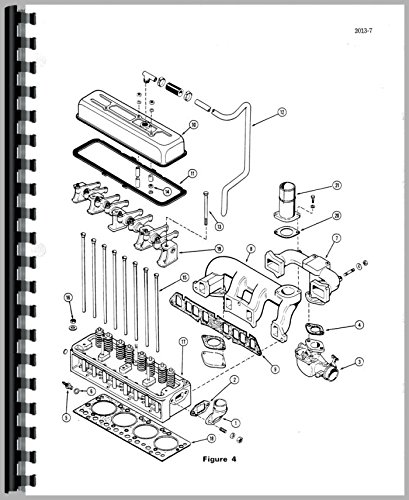 Case 310E Crawler Service Manual      Plastic Comb