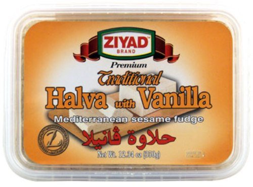 Ziyad Halva with Vanilla, 12.34-Ounce (Pack of 6)