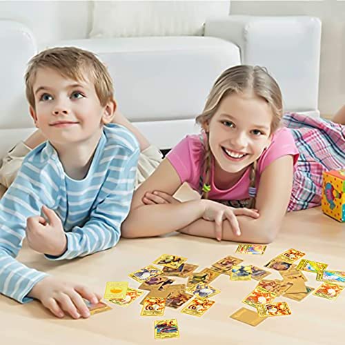 Metalen kaart - 4 stuks ultra zeldzame kaarten metalen kaart V-kaart/Vmax/EX/DX-verzamelkaarten - het beste cadeau voor verzamelaars - Image 6