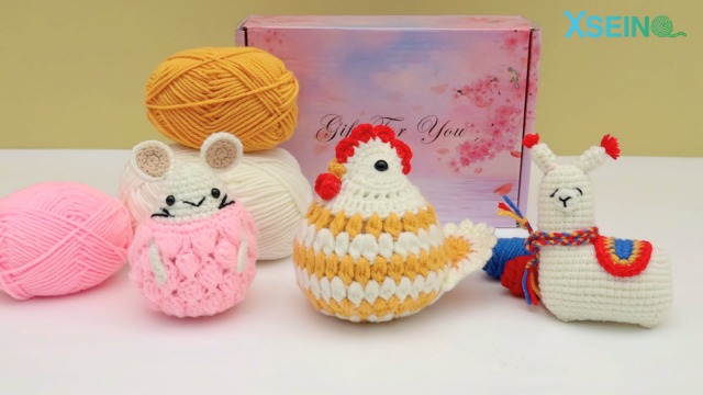 Amazon.com: XSEINO Crochet Kit for Beginners - Crochet Start Kit