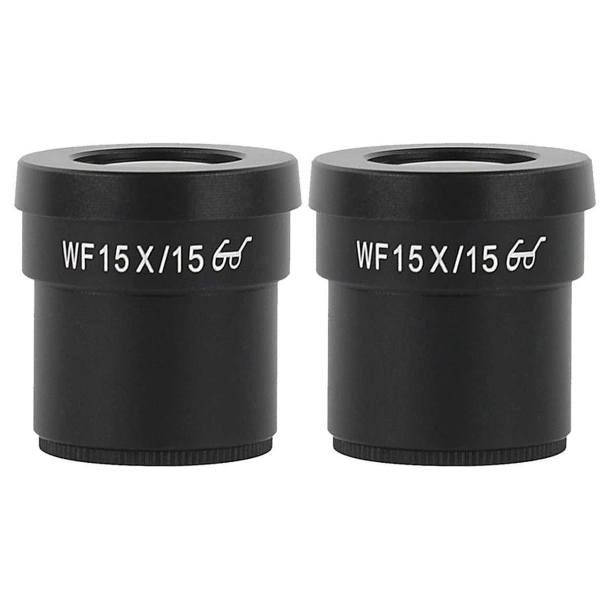 Microscope One Pair WF10X WF15X WF20X WF25X WF30X for Stereo Microscope Field 20mm 15mm 10mm 9mm WF10X/20(WF15X-15)