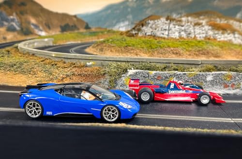 Scalextric C4601A Gordon Murray Design Genius Twin Pack Cars - Street & Rally Slot Car Racing, Multicolor, 11,237.7 cubic centimeters - Image 3