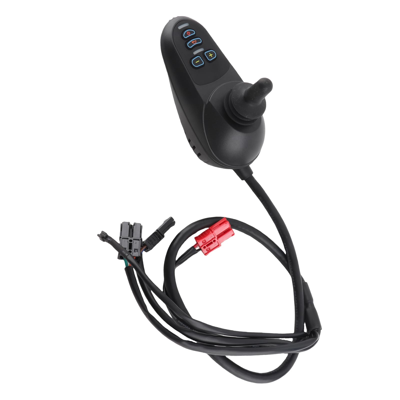 Controlador de Palanca de Mando para Silla de Ruedas Eléctrica de Seguridad Mejorada 45A DC 24V, Alta Sensibilidad y Estabilidad, Compatible con Múltiples Dispositivos