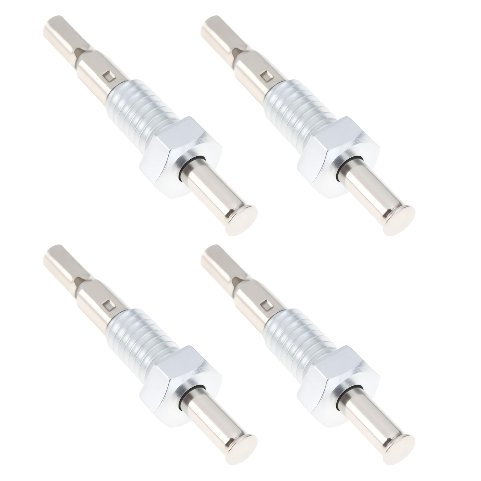 Lot de 4 interrupteurs automatiques de capot de porte de camion 5,1 cm pour feux de toit de voiture, capot, coffre, interrupteur automatique