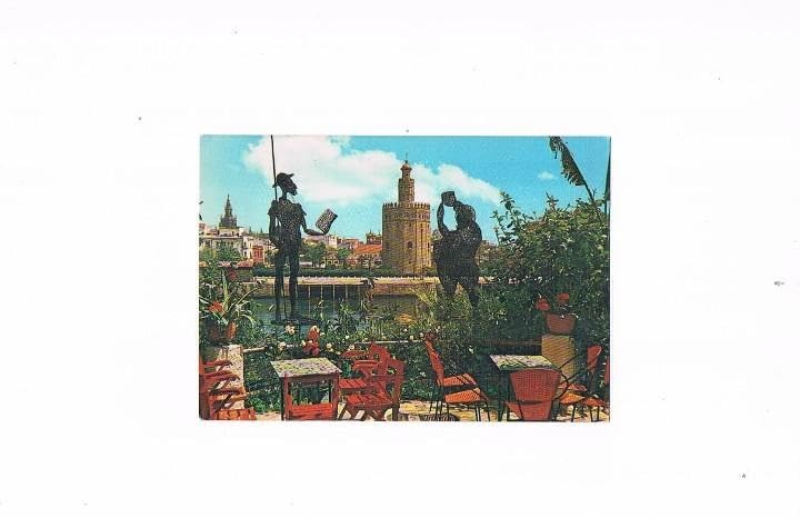 Genérico POSTAL ANTIGUA ANDALUCIA SEVILLA SIN CIRCULAR TORRE DEL ORO Y GIRALDA DESDE RIO GUADALQUIVIR
