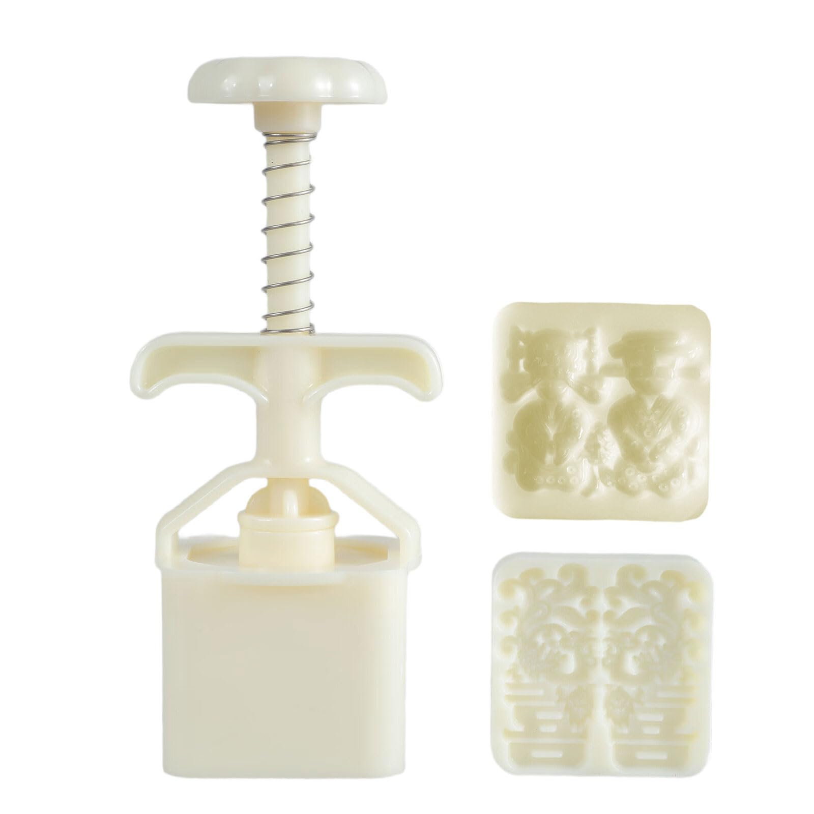 Mondkuchenform Aus ABS - Handgepresste Backform Für Traditionelle Chinesische Köstlichkeiten