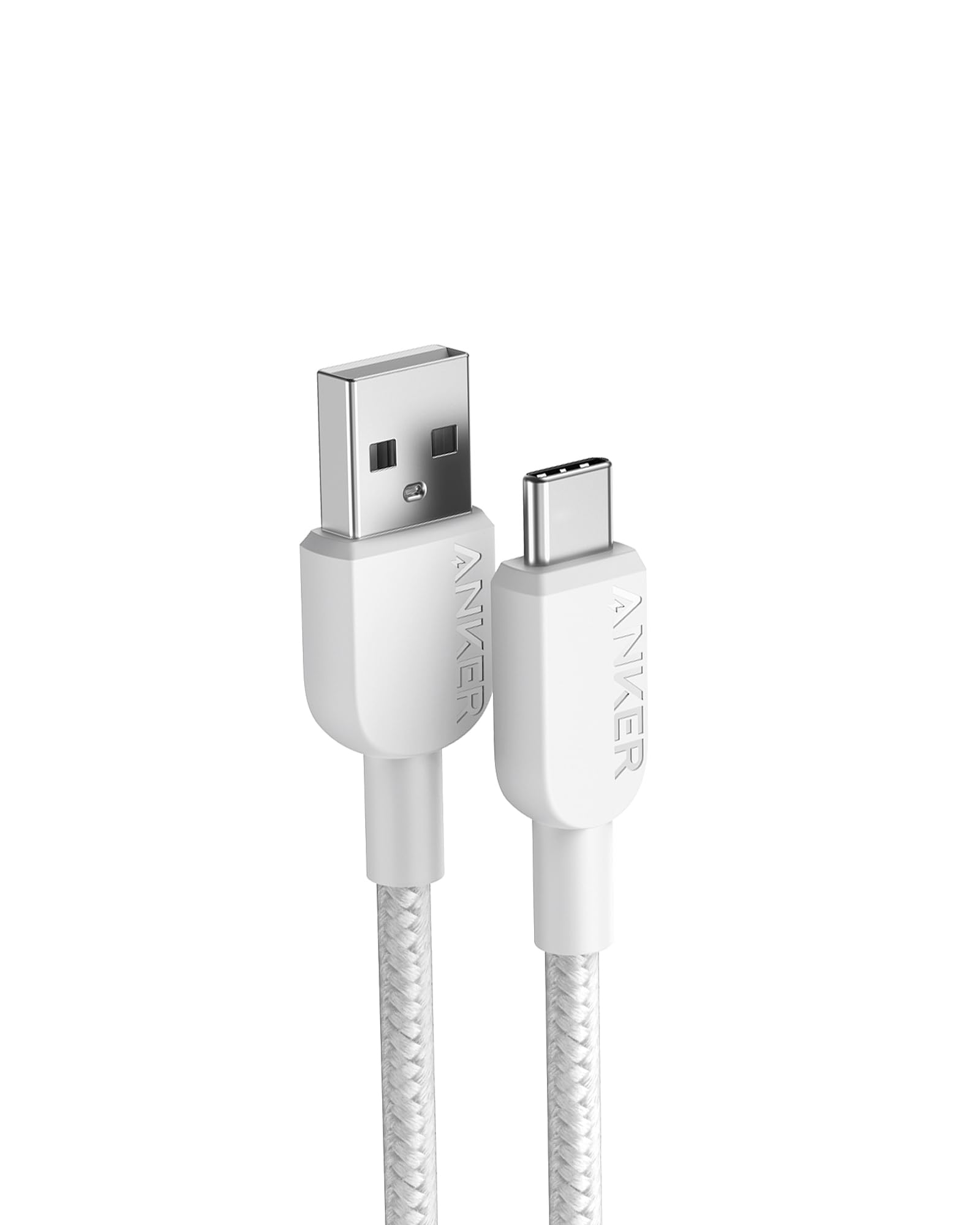 Anker 310 USB A to USB C Charger Cable, Supports fast charging up to 15W (3A/5V) and data transfer speeds up to 480Mbps, compatible with all USB-C Devices Samsung Galaxy, Google Pixel, iPhones -White (B0CVY9DJYZ) Amazon Price History, Amazon Price Tracker