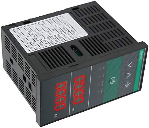 PID Temperature Controller CHB402 AC180-240V Intelligent Digital Temperature Controller K-Type Thermocouple 0-400℃ with Screw Fixing Bracket