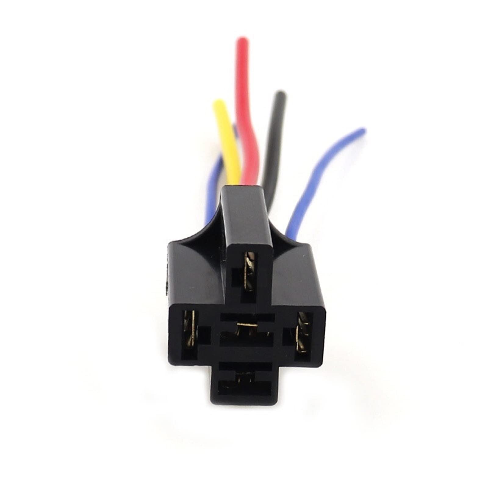 AQHYEBNSR 1pc auto Relay Socket with 5 Cables car Bases