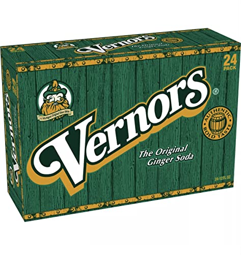 Vernors Ginger Ale, 12 oz (24 Cans)