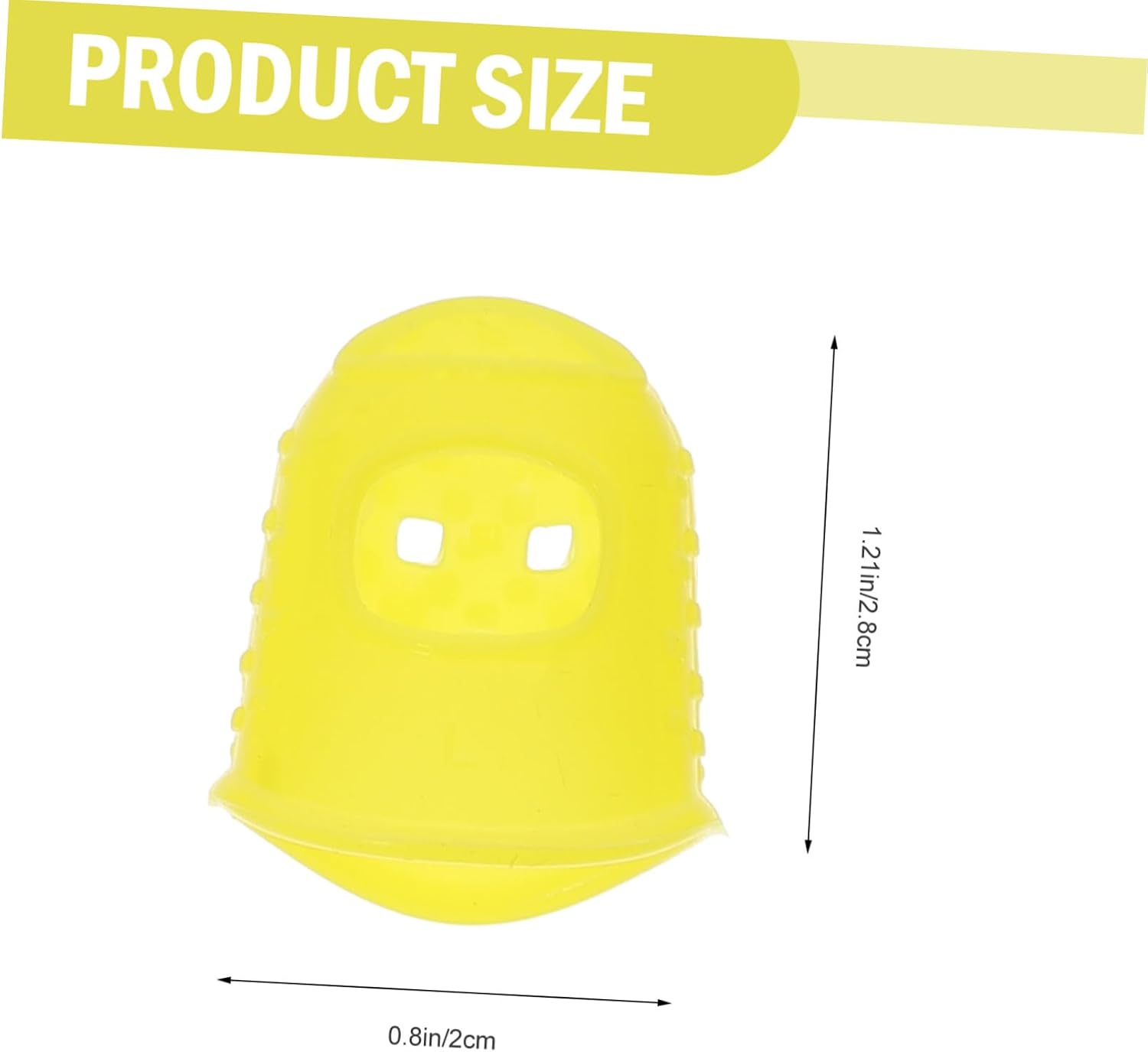12pcs Silicone Guitar Fingertip Guard Caps for Playing Music image 2