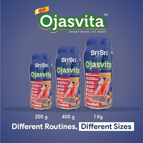 Image of Sri Sri TATTVA shuddhta ka naam Ojasvita ChocoMalt Powder - Drink Mix for Sharp Mind & Healthy Body - 1kg