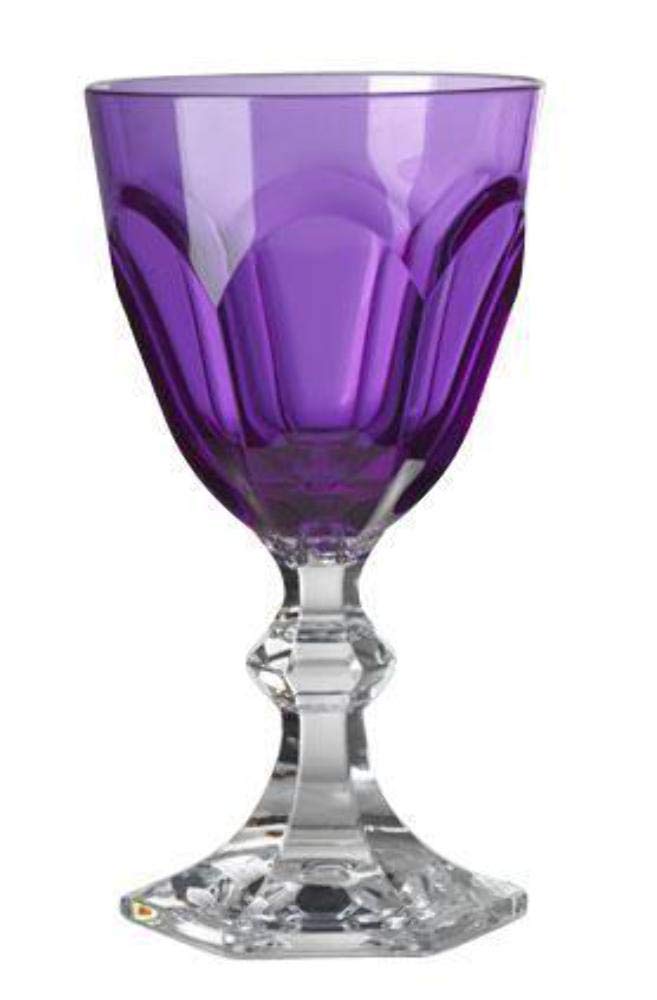 Mario Luca Giusti Dolce Vita Green Acrylic Wine Goblet