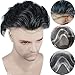 Voloria European Virgin Human hair Toupee for Men with 10x8
