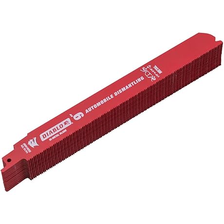 25 Pack Diablo Metal Demon Bi-Metal Auto Dismantling Reciprocating Saw Blades