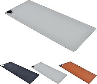 kaitou デスクヒーター デスクマットヒーター 卓上 事務 受験 ホットマット デスク 省エネ 暖房器具 冷え性 あったかグッズ (グレー)