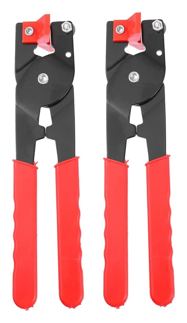 DIY Tool 2pcs Cutting Pliers Grip Tile Nips Ceramic Tile DIY Tile Mosaic Glass Decor Tile Tools Shears Heavy Duty Glass Mosaic Tile Trimmers Work Breaker Handheld Steel