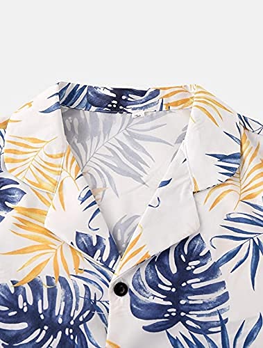 Image of Men's Poly Lycra Digital Printed Shirts with Pajama Shorts Night Suit Set