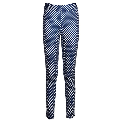 Trendyest Femme Yoga Pantalon Gym Leggings Fitness Collant de Course Point Sports Pantalon, a