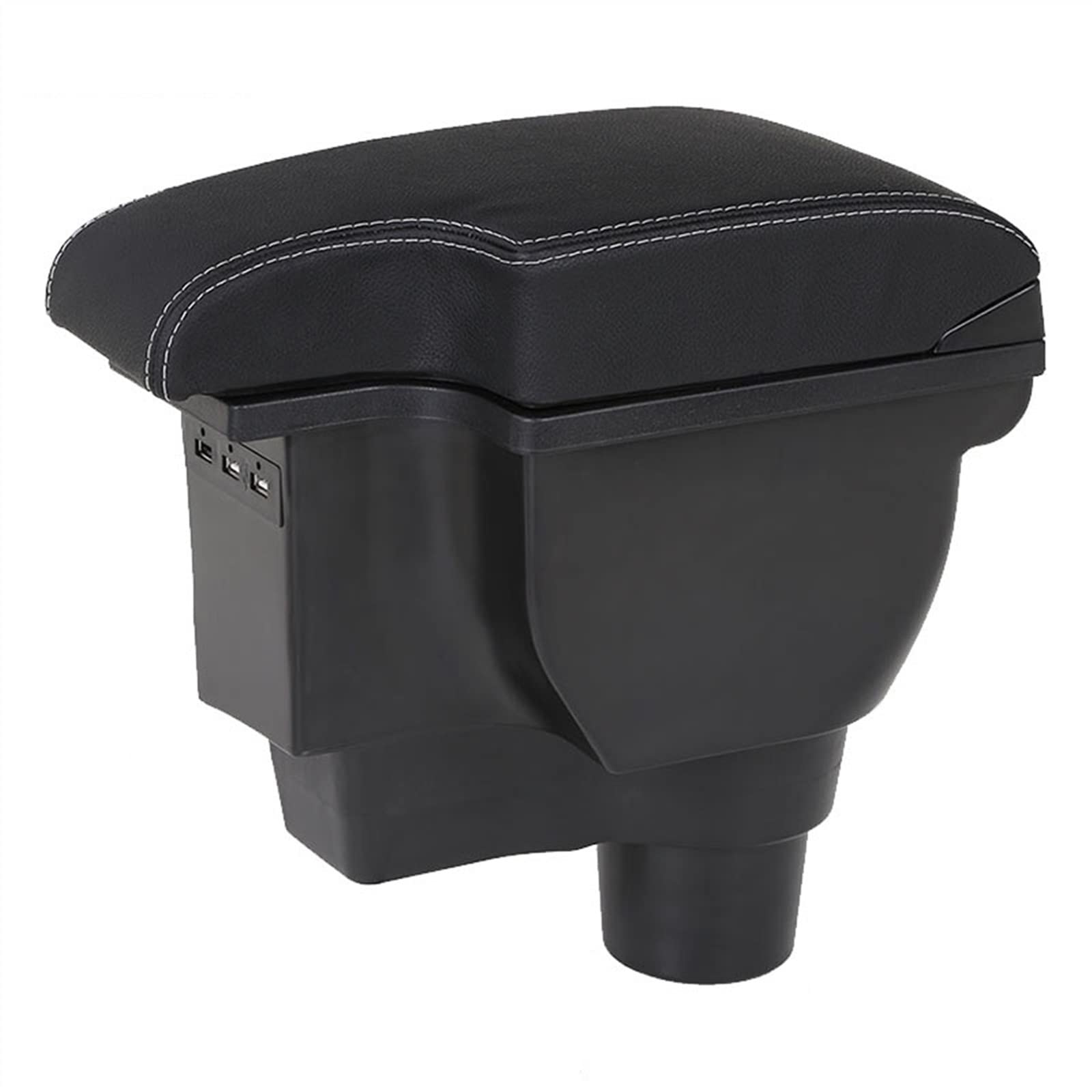 Baiqimv For Kia For Rio X X-Line 2018 2019 2020 2021 Armrest Car Storage Box Car Accessories Retrofit Parts Interior Details(B3 Real Corium)