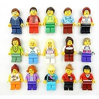 Booster Bricks 5 New Lego Random Female Minifigures - Women, Girls Minifigs