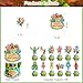 37Pcs Yo Gabba Cake Toppers & Decorations for Cupcakes & Birthday Parties