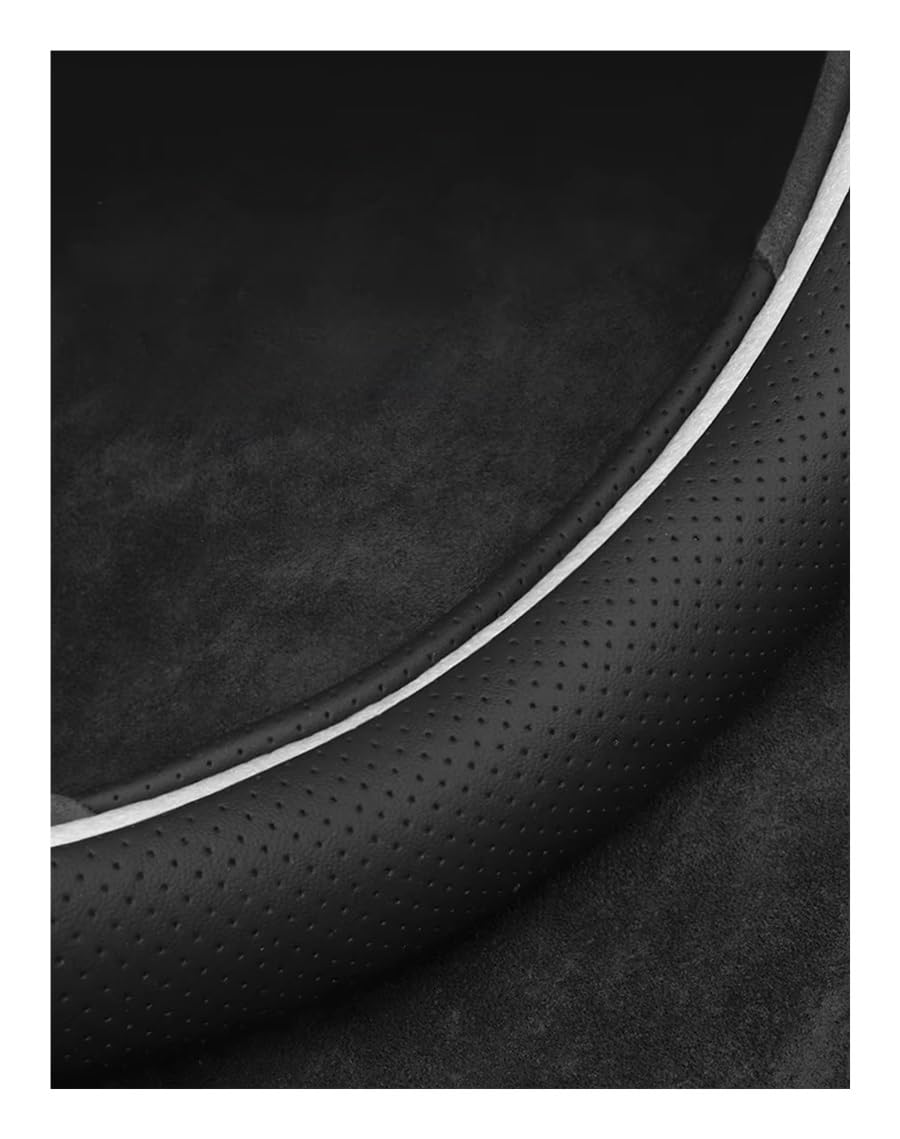 Funda Volante Coche Funda de PU Antideslizante para Volante Coche para Santa para Sonata para Tucson para Kona I30 IX25 IX35