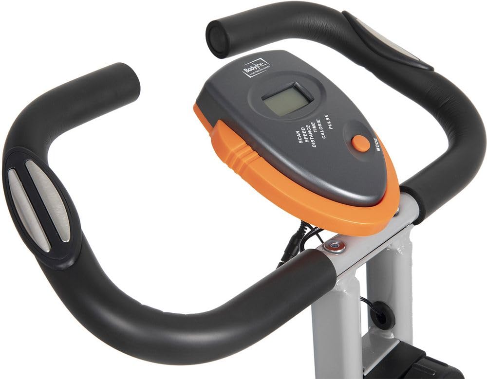 Cyclette Bici da camera X-Bike Star pieghevole salvaspazio - regolatore di sforzo fino a 8 livelli - computer digitale multifunzionale - fitness a casa - Certificato Ce e EN957 | Salvaspazio, Regolatore di sforzo fino a 8 livelli, Computer digitale multif
