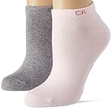Calvin Klein Damen Sneaker Calvin Klein Flat Knit Women's Liner Socks 2 Pack, Rosa, Einheitsgröße