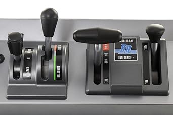 RailDriver USB Desktop Train Cab Controller, Drive your Train with realistic throttle, brake, reverser, and switch controls. (Windows PC)