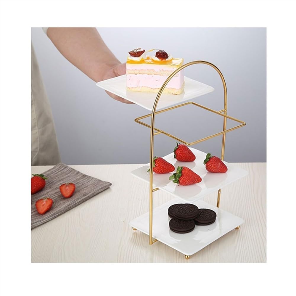 Tortenständer Cupcake Rack Hochzeit Bankett Dekoration Tisch DREI Schicht Dim Sum Rack Brot Dessert Tablett Kuchenständer